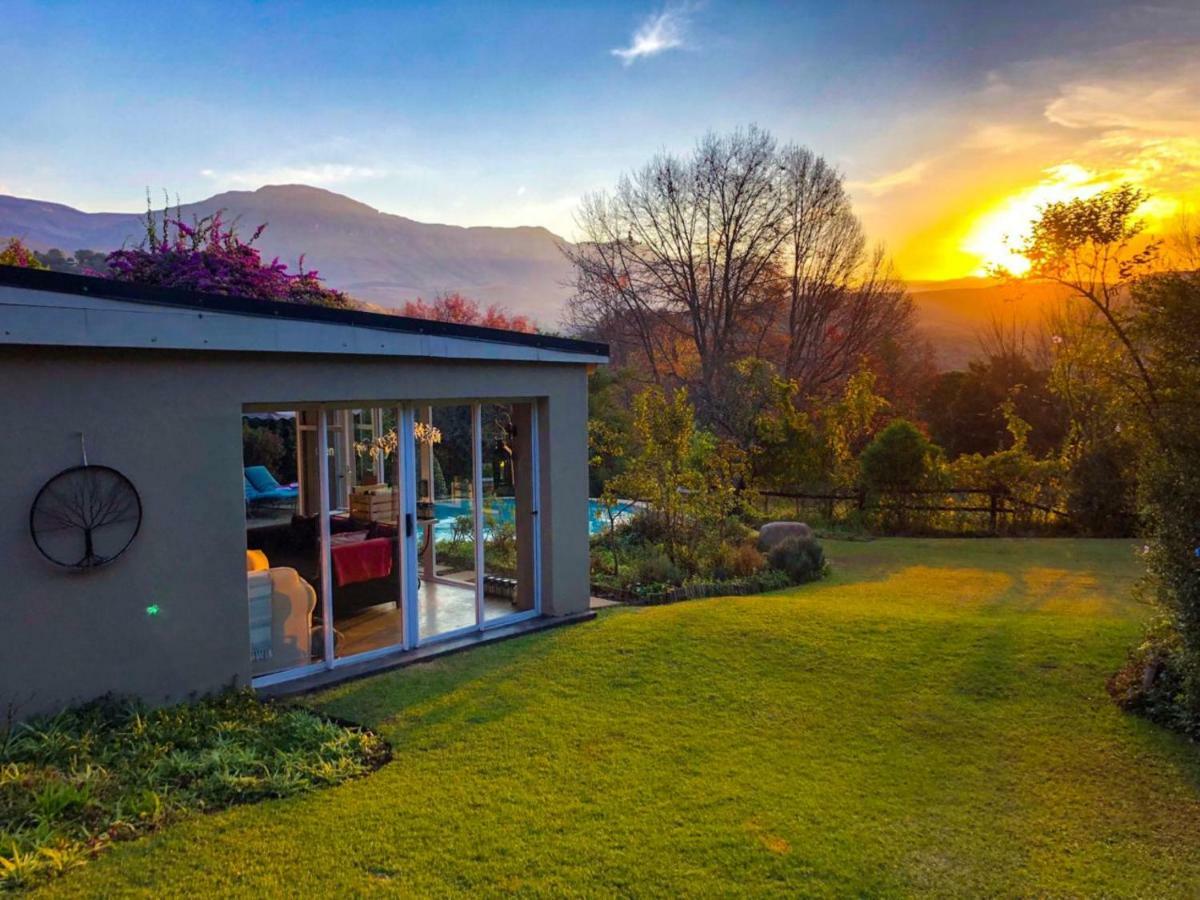 Cathkin Cottage Bed & Breakfast Champagne Valley Bagian luar foto
